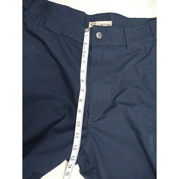 5.11 Tactical Navy Mens TDU Pant 74003 XL/short Rip Stop Drawstring - Picture 3 of 12